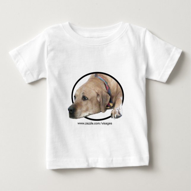 Camiseta De Bebé Mascota Rhodesian Ridgeback (Anverso)