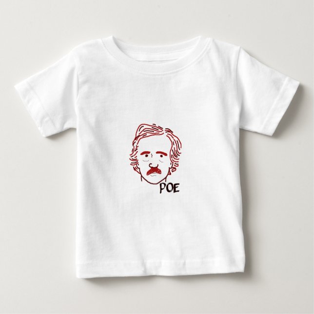 Camiseta De Bebé Masque del Poe rojo (Anverso)