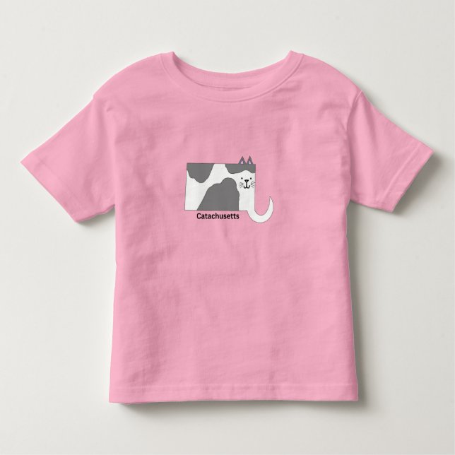 Camiseta De Bebé Massachusetts Catachusetts Toddler T-Shirt (Anverso)