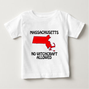 Camiseta De Bebé Massachusetts - No se permite la brujería