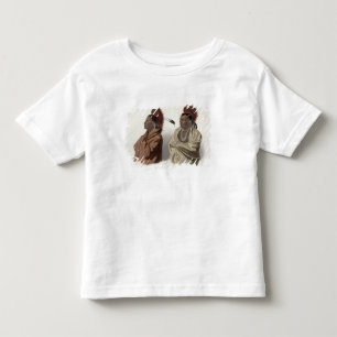 Camiseta De Bebé Massika, indio de Saki, y Wakusasse, un Musquake