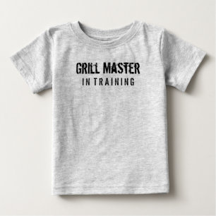 Camiseta De Bebé Master de parrilladas en entrenamiento