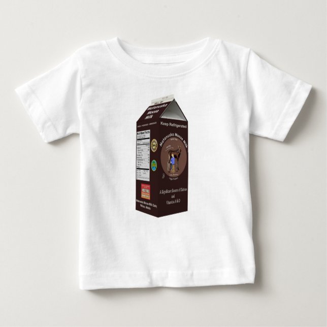 Camiseta De Bebé Matanuska Moose Milk (Anverso)