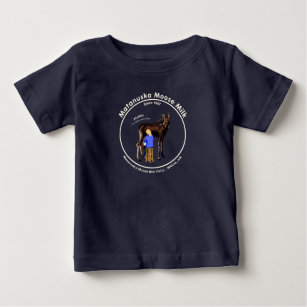 Camiseta De Bebé Matanuska Moose Milk