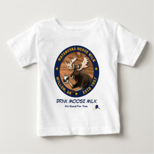 Camiseta De Bebé Matanuska Moose Milk