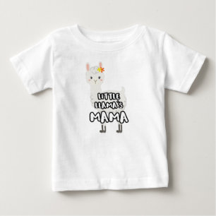 Camiseta De Bebé Matar a la madre hija pequeñas llamas mamá