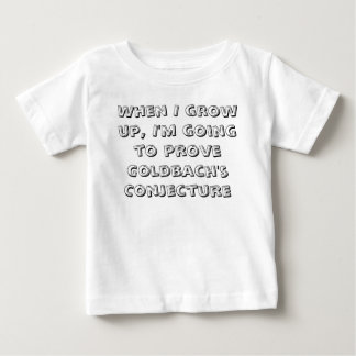 Camiseta De Bebé Matemáticas Prodigy