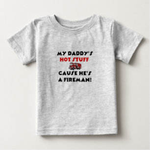 Camiseta De Bebé Materia de Hott de MI papá