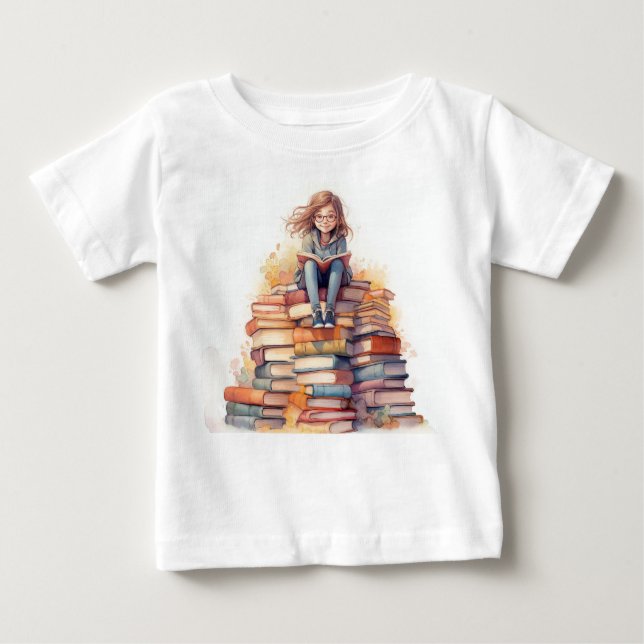 Camiseta De Bebé Material sin regalías de la escuela infantil de ed (Anverso)