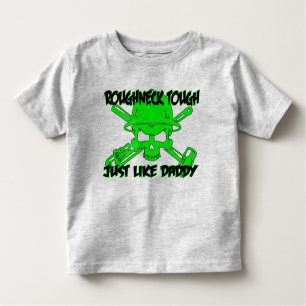 Camiseta De Bebé Matón duro, como papá