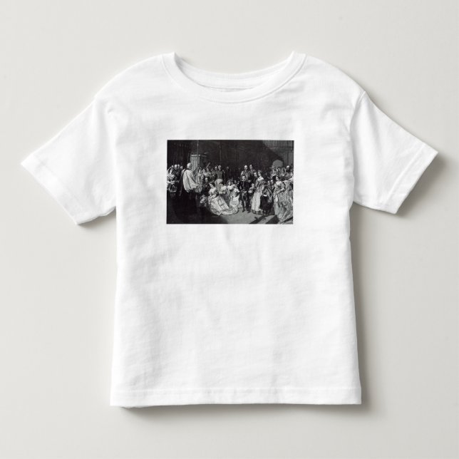 Camiseta De Bebé Matrimonio de la Princesa Real (Anverso)