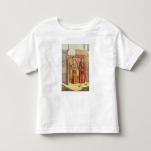 Camiseta De Bebé Matrimonio judío, grabado por Charles Parsons, 18