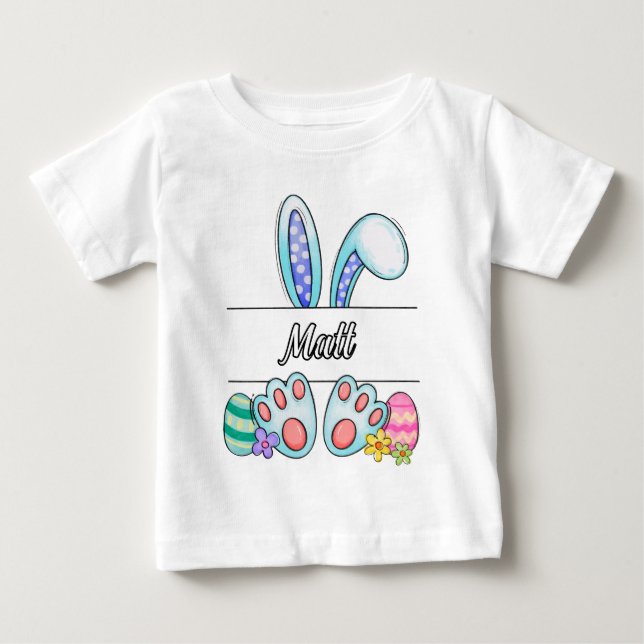 Camiseta De Bebé Matt Easter Bunny (Anverso)