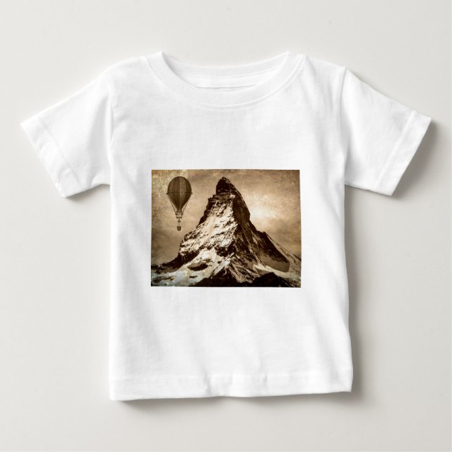Camiseta De Bebé Matterhorn Steampunk (Anverso)