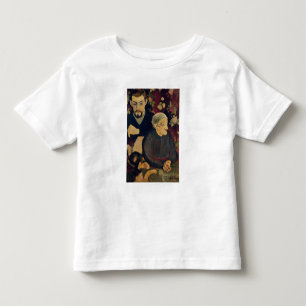 Camiseta De Bebé Maurice Utrillo, su abuela y su perro
