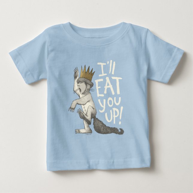 Camiseta De Bebé ¡Max | Te voy a comer! (Anverso)