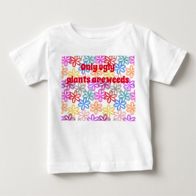 Camiseta De Bebé May Flowers (Anverso)