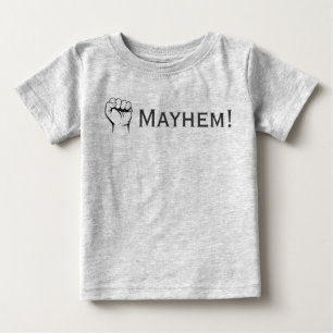 Camiseta De Bebé Mayhem! tee