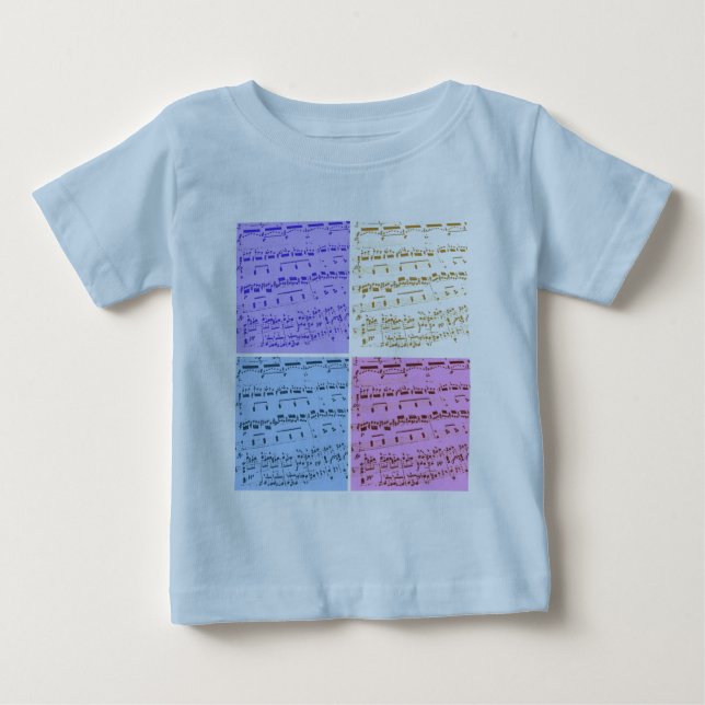 Camiseta De Bebé Mayor/estudiante/profesor de música (Anverso)