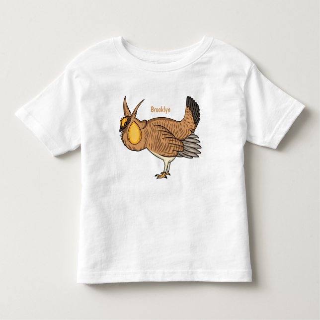 Camiseta De Bebé Mayor ilustracion de personalizado de pollo de pra (Anverso)