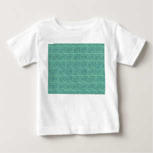 Camiseta De Bebé Mazas Verde azuladas Art Deco