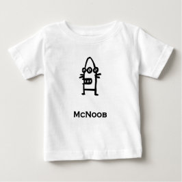 Camiseta De Bebé McNoob de tres ojos