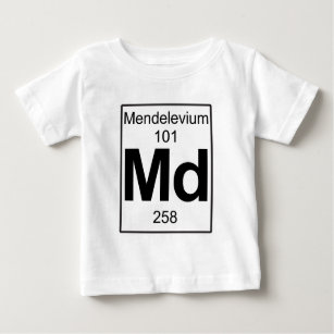 Camiseta De Bebé Md - Mendelevio