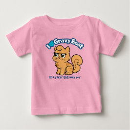 Camiseta De Bebé Me <3 Gravy Boat DCC