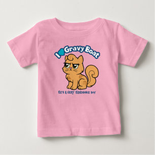 Camiseta De Bebé Me <3 Gravy Boat DCC