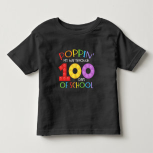 Camiseta De Bebé Me abriré camino a través de 100 días de colegio