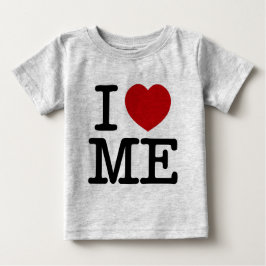 Camiseta De Bebé Me amo corazón me autoestima dignidad de confianza