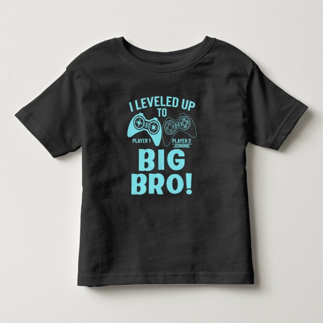 Camiseta De Bebé Me Ascendí A Hermano Mayor (Anverso)