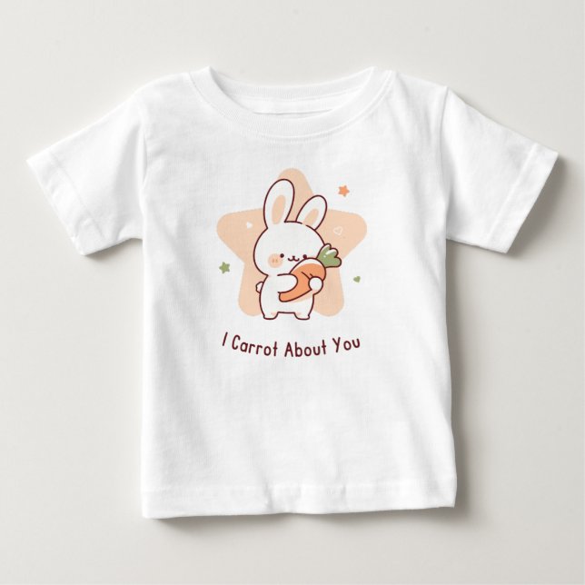 Camiseta De Bebé Me da igual bebé Camiseta (Anverso)