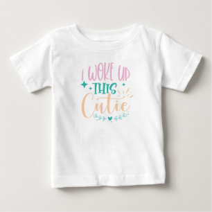 Camiseta De Bebé Me desperté con esta ternura