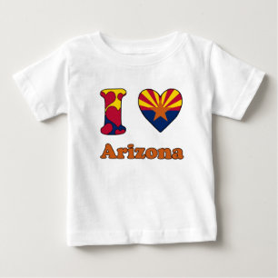 Camiseta De Bebé Me encanta Arizona