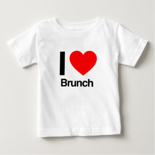 Camiseta De Bebé me encanta brunch