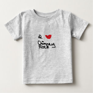 Camiseta De Bebé Me encanta Chimney Rock