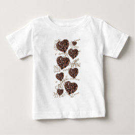 Camiseta De Bebé ¡Me Encanta El Café!