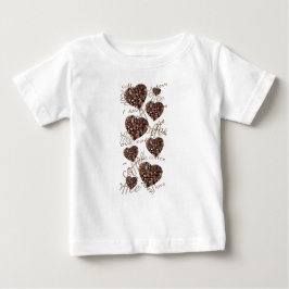 Camiseta De Bebé "¡Me encanta el café!"