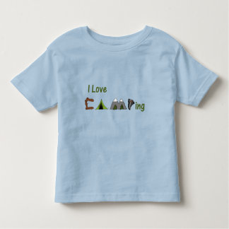 Camiseta De Bebé Me encanta el camping