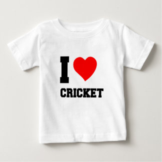 CAMISETA DE BEBÉ ME ENCANTA EL CRICKET