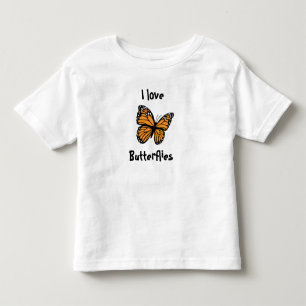 Camiseta De Bebé Me encanta el disfraz mariposa   Cute Halloween