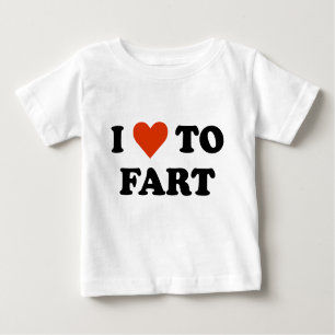 Camiseta De Bebé Me Encanta El Fart