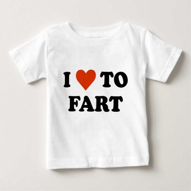 Camiseta De Bebé Me Encanta El Fart (Anverso)