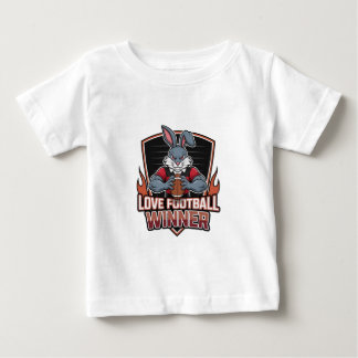Camiseta De Bebé Me encanta el fútbol