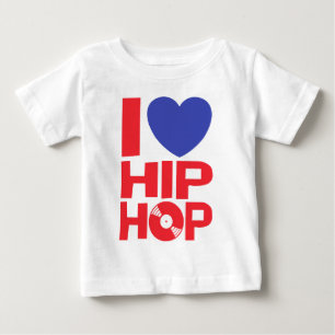 Camiseta De Bebé Me encanta el hip hop