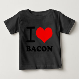 Camiseta De Bebé Me encanta el tocino