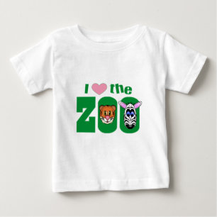 Camiseta De Bebé Me encanta el ZOO