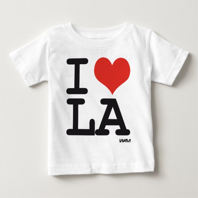CAMISETA DE BEBÉ ME ENCANTA LA (Anverso)