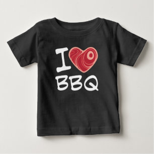 Camiseta De Bebé Me encanta la barbacoa